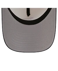 New Era Men's Cream Boston Red Sox Chrome A-Frame 59FORTY Fitted Hat
