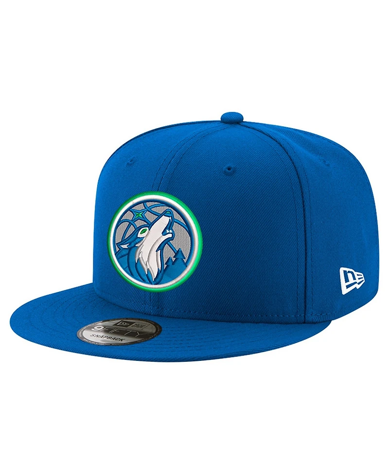 New Era Men's Blue Minnesota Timberwolves 9FIFTY Snapback Hat