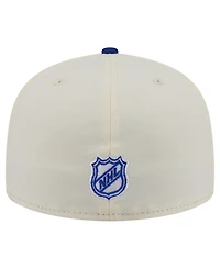 New Era Men's Cream York Rangers America's 250th Two-Tone 59FIFTY Fitted Hat