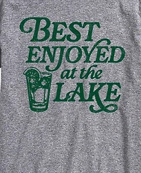 Airwaves Men's Instant Message Best Enjoyed At The Lake Graphic T-Shirt