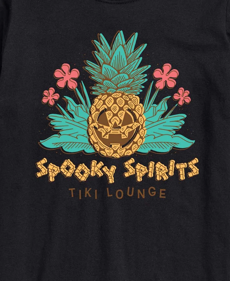Airwaves Men's Instant Message Spooky Spirits Tiki Lounge Graphic T-Shirt