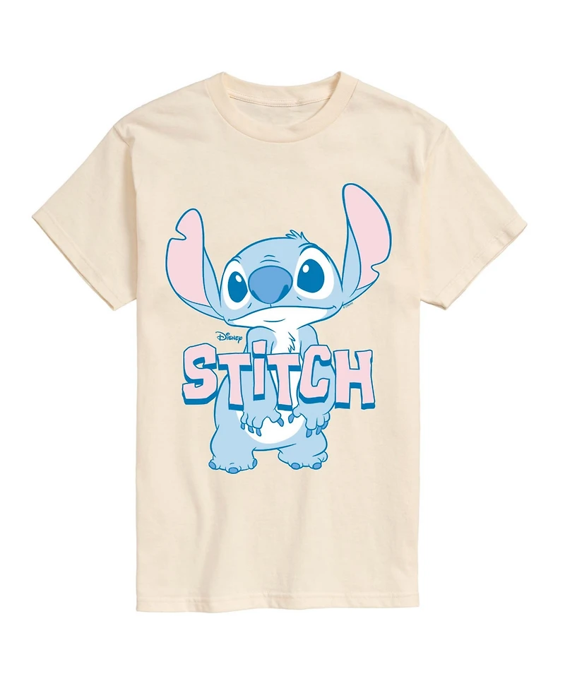 Airwaves Men's Lilo & Stitch Pastel Graphic T-Shirt