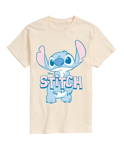 Airwaves Men's Lilo & Stitch Pastel Graphic T-Shirt