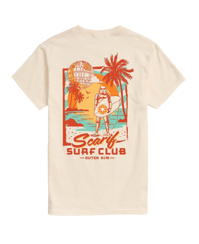 Airwaves Men's Star Wars Scarif Surf Club Graphic T-Shirt