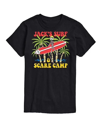 Airwaves Men's The Nightmare Before Christmas Surf Scare Camp Graphic T-Shirt