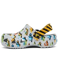 Crocs Toddler Kids Classic Construction Truck Clogs from Finish Line