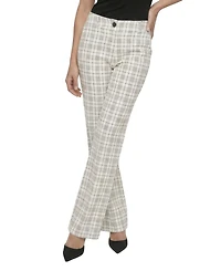 Lily and Lionel London Women's Chess Check Print Trouser