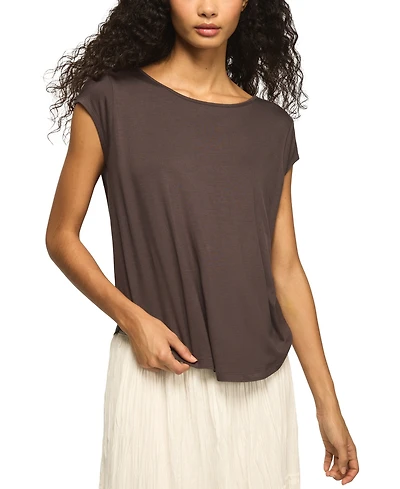 Lucky Brand Women's Sandwash Strappy Back Short-Sleeve T-Shirt