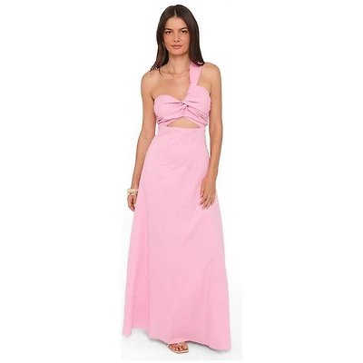 Petal and Pup Women's Luna One Shoulder Maxi Dress