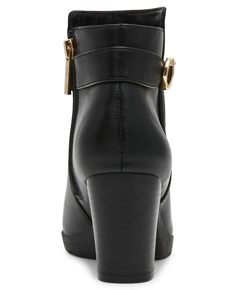 Anne Klein Women's Reins Zipper Dress Booties