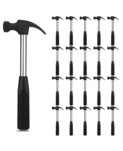 Xdovet Claw Hammer Mini Alloy Steel Rubber Handle Woodworking Diy