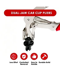 Xdovet Car Clip Pliers Trim Removal Tool Fastener Remover Panel