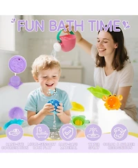 Gnuadz Mold-Free Floating 11-Piece Bath Toy Set