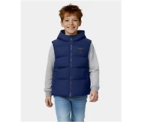 ororo Kids' S To Xl 4-Zone Hooded Heated Down Vest