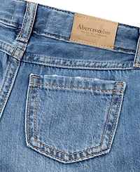 abercrombie kids Toddler Girls' 2T-5T Bow Baggy Jeans