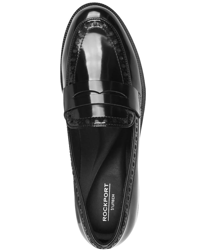 Rockport Women's Vianna Detailed Moc Toe Penny Loafers