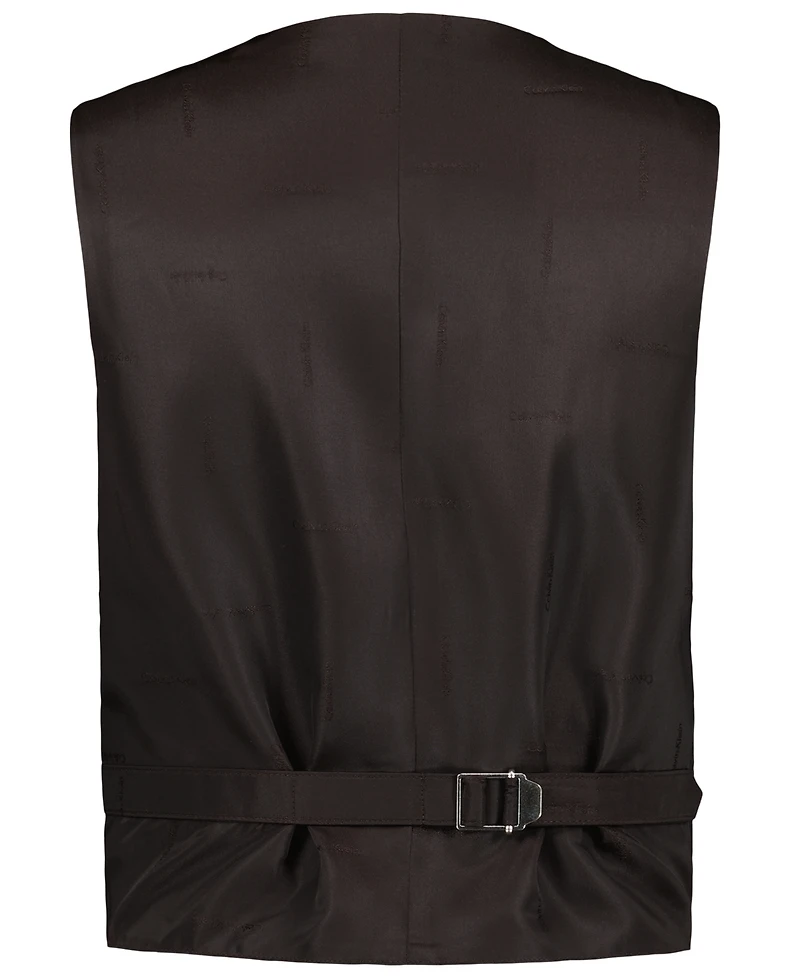Calvin Klein Boys' 8-20 Stretch Refined Sharskin Sleeveless Vest