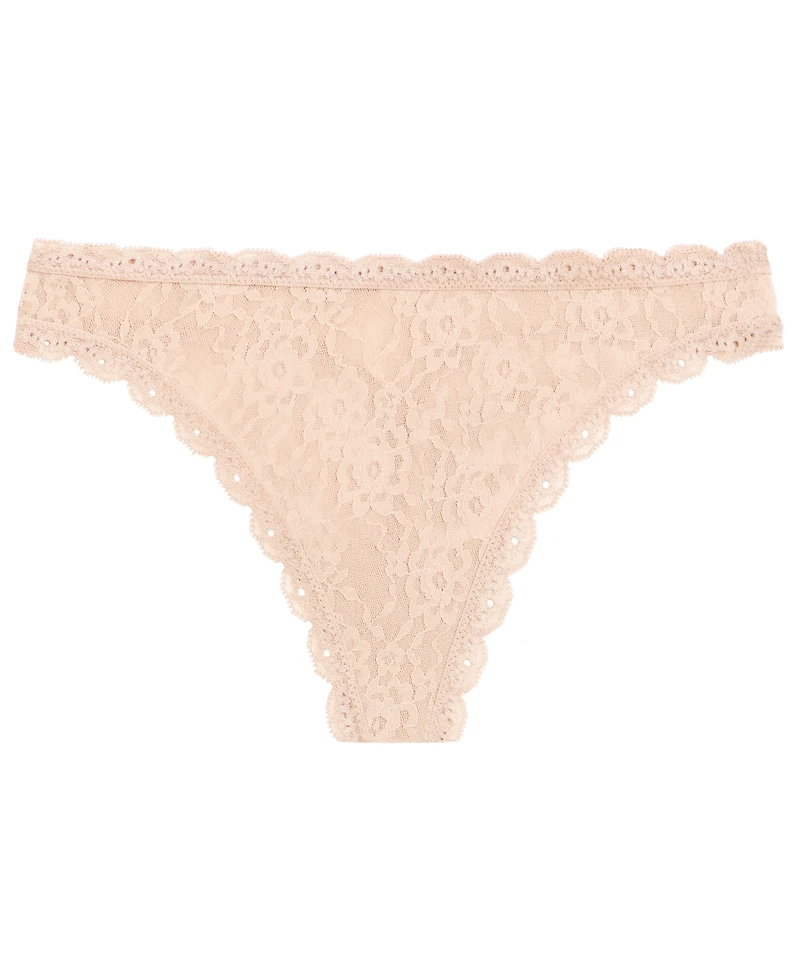 b.tempt'd Women's by Wacoal Little Coverage Floral Lace Thongs
