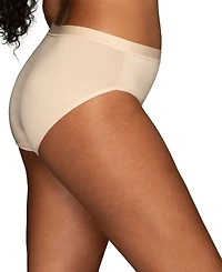 Vanity Fair Lingerie Women's Beyond Comfort Ultimate Stretch Hi-Cut Brief, 3-Pack