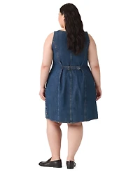 Levi's Plus Audra Square Neck Mini Tank Dress