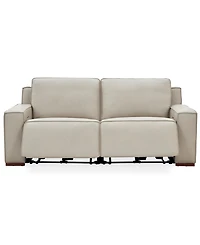 Aspen 2 Pm 2-Piece Leather Sofa Set (Laf Recliner, Raf Recliner), Macy's Exclusive