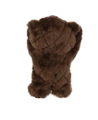 Mighty Angry Animals Bear, Durable Plush Squeaky Dog Toy