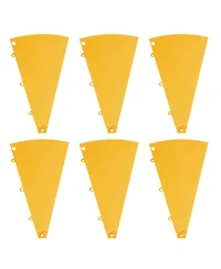 WinSpin 6 Pcs Prize Wheel Panels Dry Erase for 24" Modular Prize Wheel