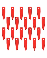 WinSpin 20 Pcs Spinning Wheel Red Pointer Prize Wheel Replacement Part Tradeshow