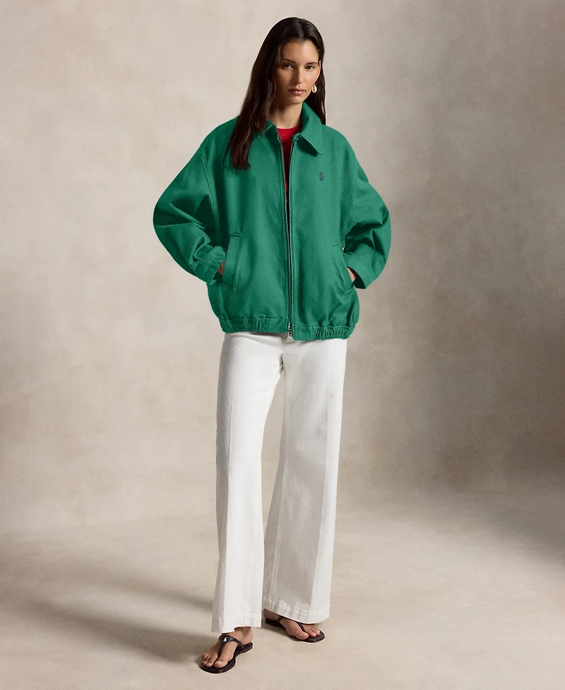 Polo Ralph Lauren Women's Long-Sleeve Bomber Jacket