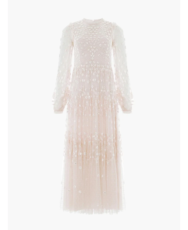 Needle & Thread Women's Clover Long Sleeve Maxi Gown