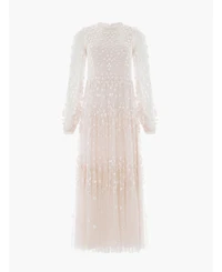 Needle & Thread Women's Clover Long Sleeve Maxi Gown