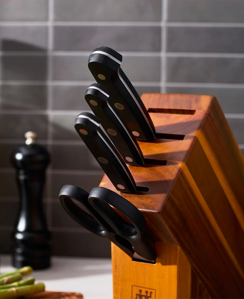 Zwilling Gourmet 6-Piece Knife Block Studio Set