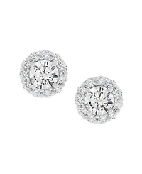 Macy's Igi Certified Lab-Grown Diamond Stud Earrings (2 ct. t.w.) in 14k White Gold