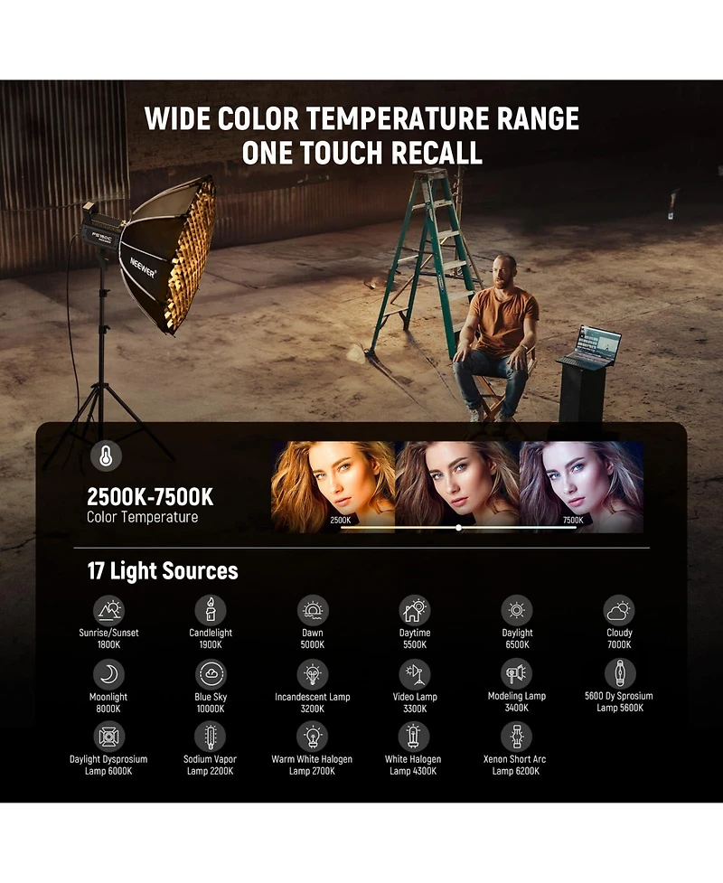 Neewer FS150C Led Video Light