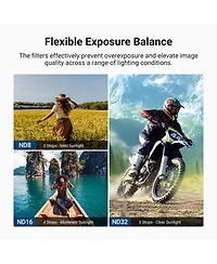 Neewer ND8 Camera Lens Accessory with Cpl, ND8 for select Dji Osmo Action models