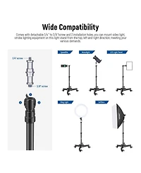 Neewer Photography Light Stand with 2.4ft