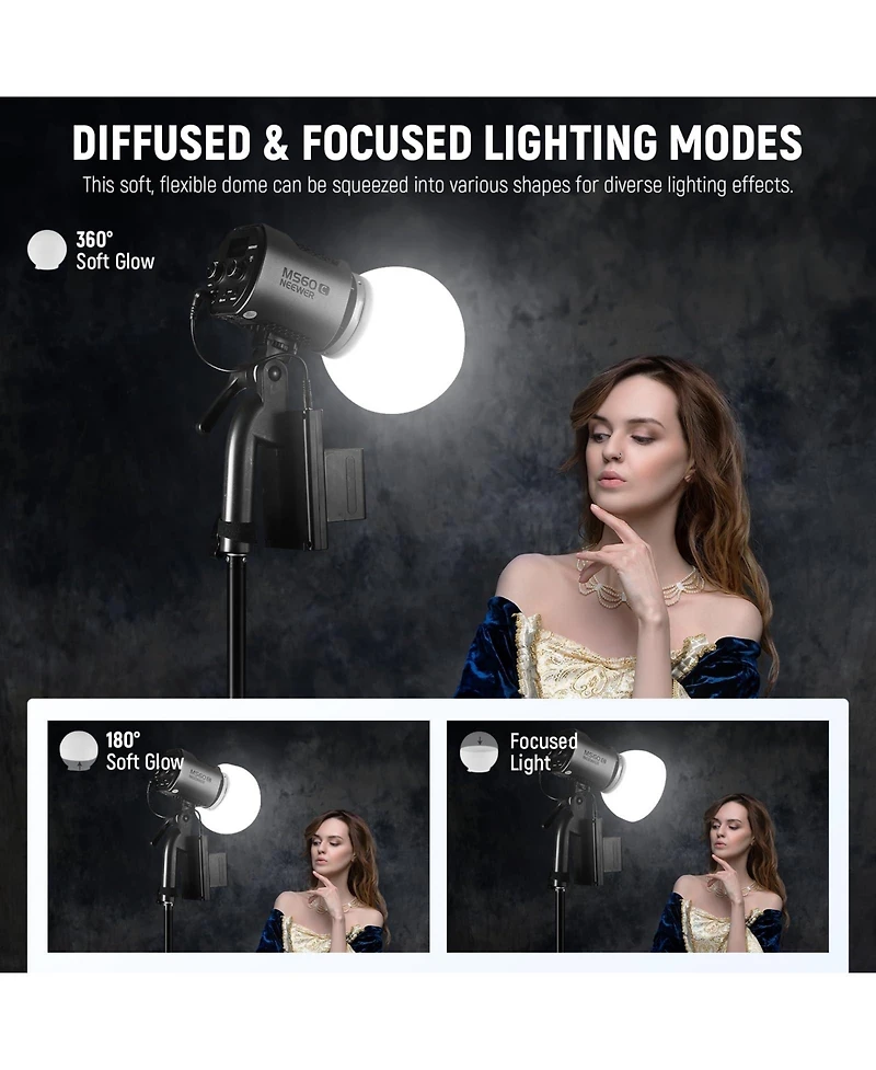 Neewer CRS6 Softbox for Godox V1 Z2PRO Z3R Round Head Flash