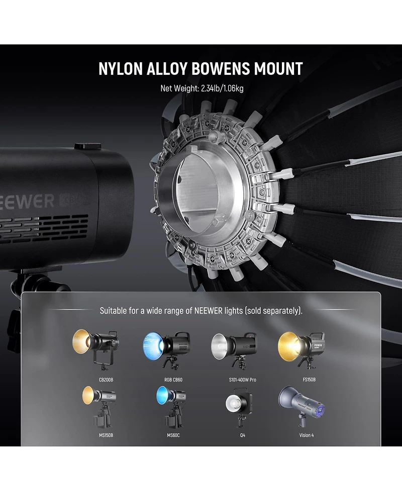 Neewer NS55P Softbox for Godox Aputure