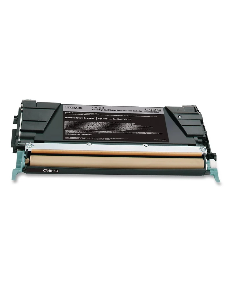Lexmark C746H1KG 12,000 Page-Yield Return Program High-Yield Toner