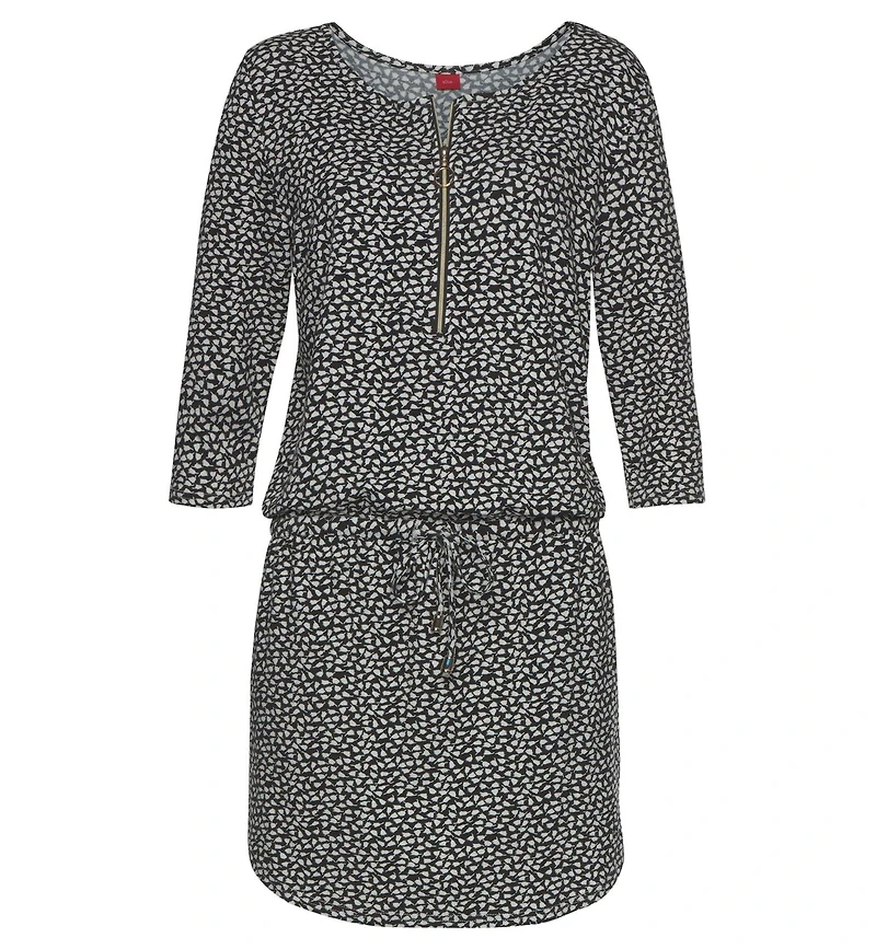 Lascana Women's Zip Detail Dress