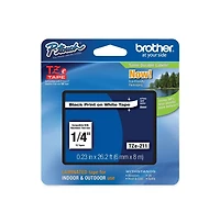 Brother P-Touch Standard Adhesive Laminated Labeling Tape