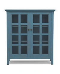 Simpli Home Acadian 42.2" Wood Medium Storage Cabinet