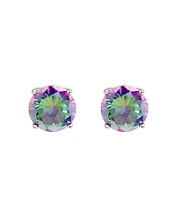 Macy's 8mm Mystic Cubic Zirconia Basket Stud Earrings