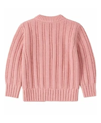 MeMoi Toddler Boys 2T Cozy Oversized Cable-Knit Cardigan Sweater