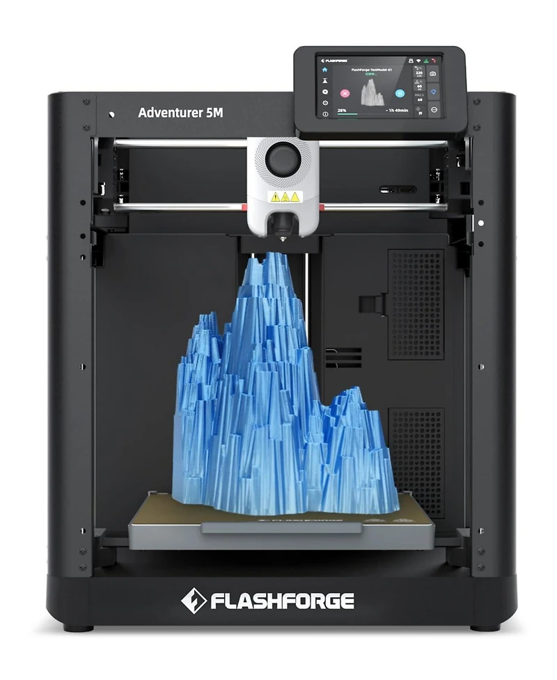 Flashforge CoreXY 3D Printer 600mm/s 280degree(s) High Speed Printer 1 Click Auto Leveling Direct Extruder Quick Swap Nozzle 220×220×220mm