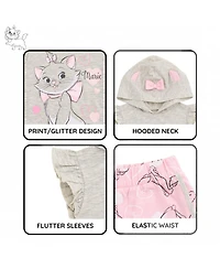 The Aristocats Marie Girls' (5-16) Cosplay 2-Piece Hooded Tank and Shorts Set