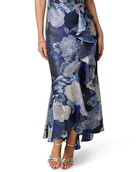 Adrianna Papell Women's Metallic Jacquard Sleeveless Dress
