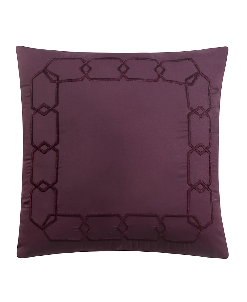 Brooks 14-Piece Reversible Jacquard Microfiber Comforter Set, Queen, Created for Macy's