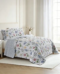 Lenox Butterfly Meadow 3-Piece Quilt Set, King