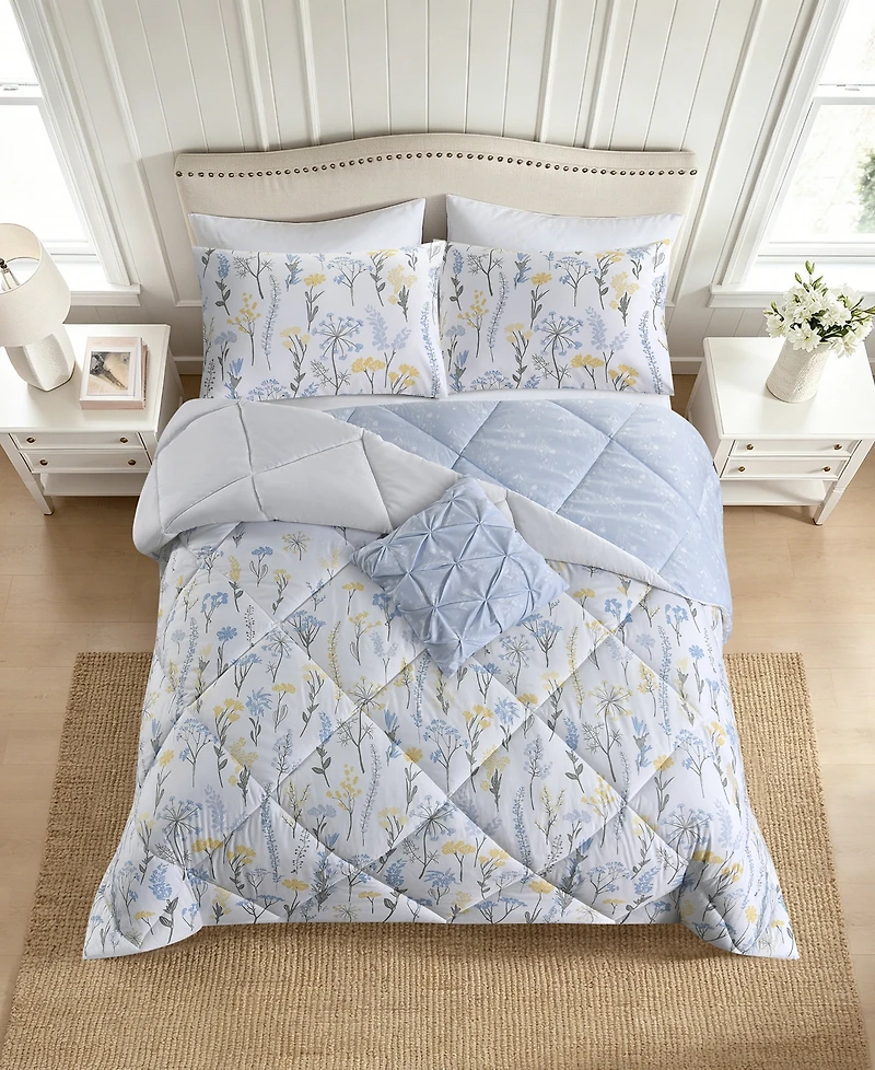 Lenox Wildflower 4-Piece Comforter Set, King